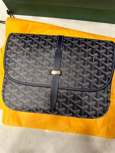 goyard belvedere 2 size